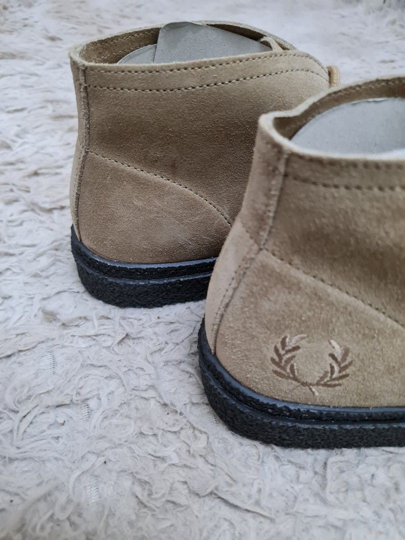 Fred Perry Hawley Suede Boot, Men's Fashion, Footwear, Boots on Carousell