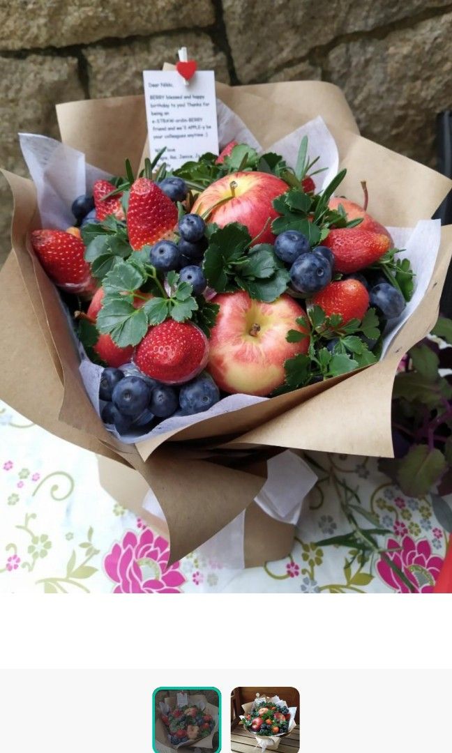 Fruit & flower Bouquests, Hobbies & Toys, Stationery & Craft, Flowers