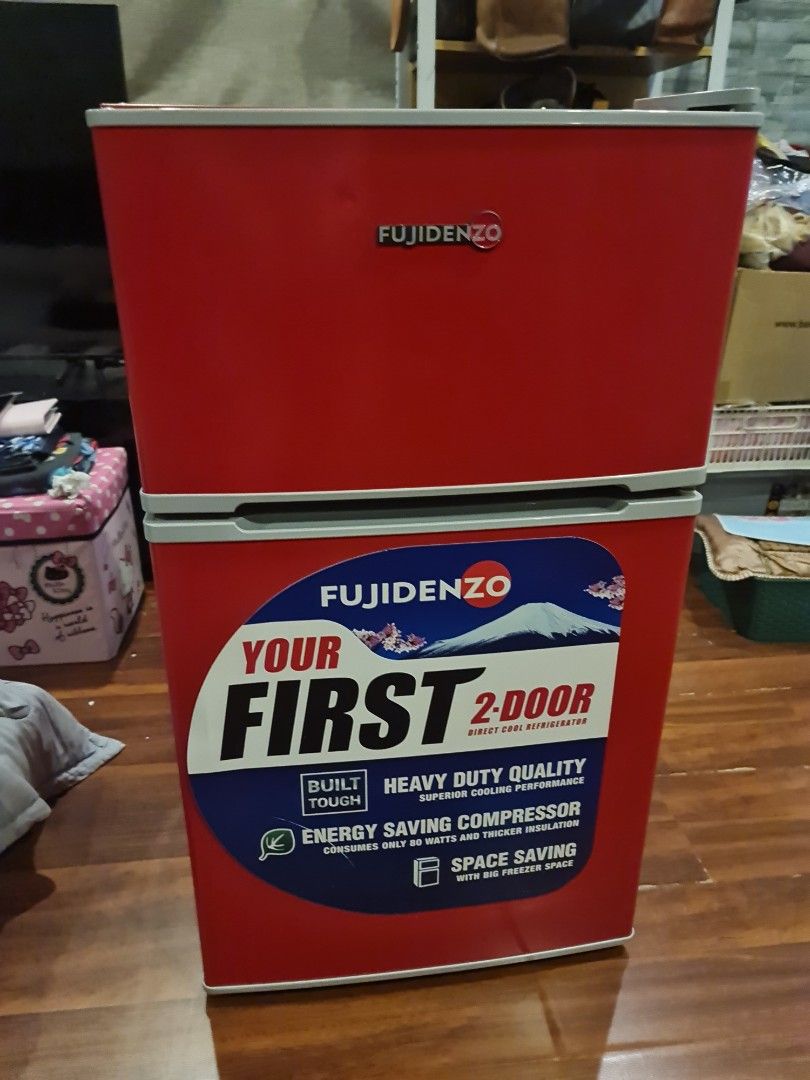 FUJIDENZO Personal Refrigerator RDD35R (3.5 cu.ft.) on Carousell