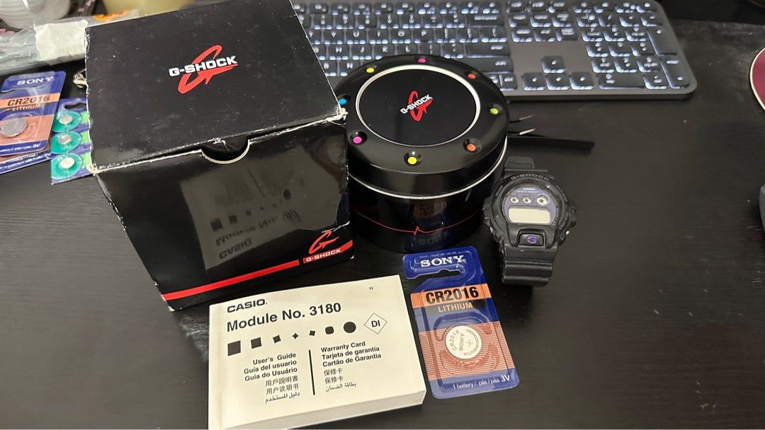 Casio dw6900 sales battery
