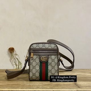 Gucci GG Monogram Ophidia Crossbody Zipped Bag Pre-order