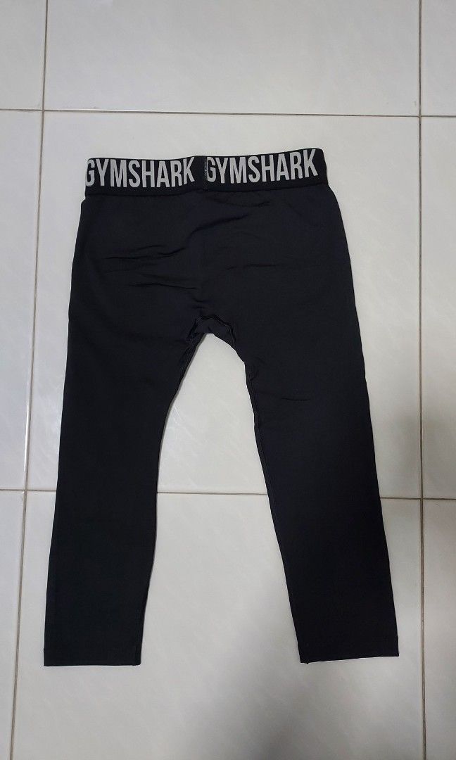 Gymshark Fraction Leggings (Black), Women's Fashion, Activewear on Carousell