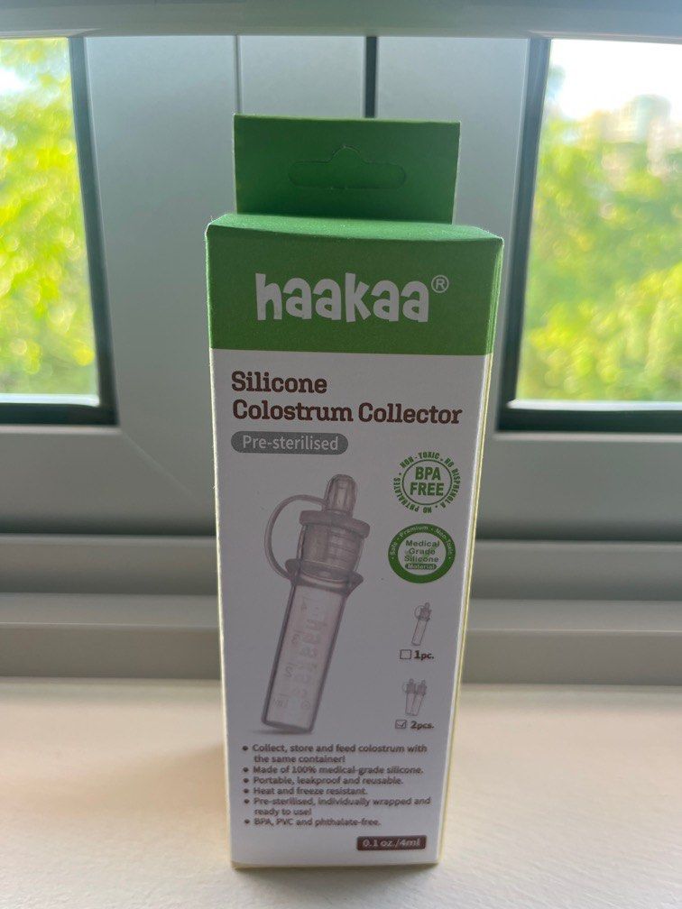 Haakaa Pre-Sterilized Silicone Colostrum Collector (2pcs)