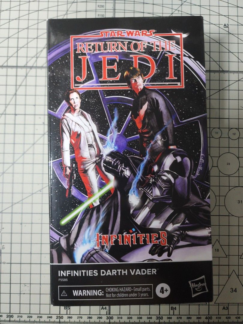 Figurine Star Wars Black Series Infinities Darth Vader 15 Cm - Détails Premium Et Articulations