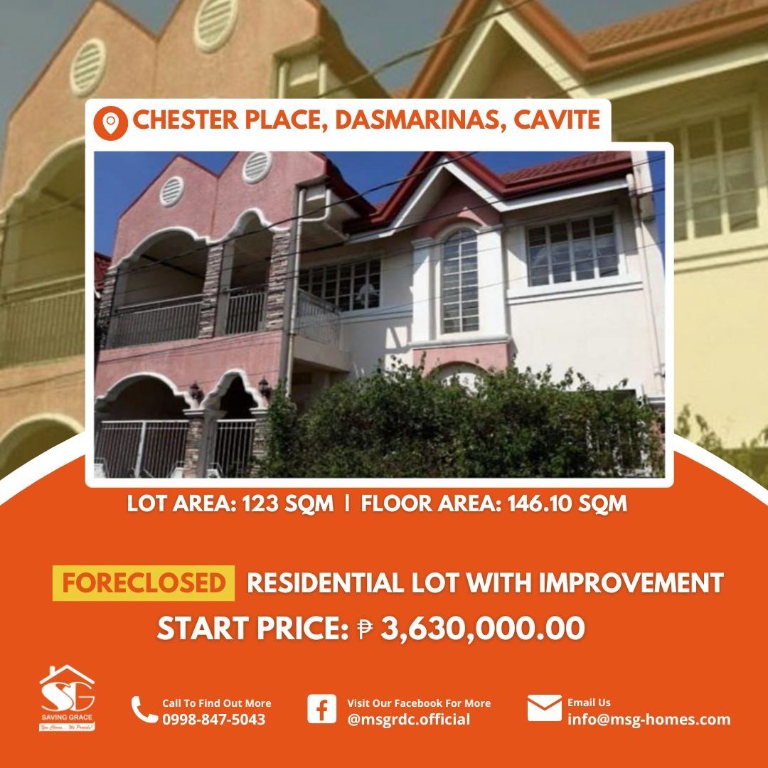 Headline SampleMSG050070 FORECLOSED Commercial Lot at Chester Place