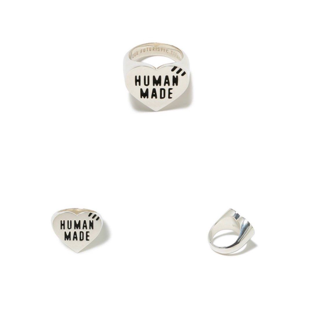 HUMAN MADE HEART SILVER JEWELLERY (EARRING/RING/NECKLACE