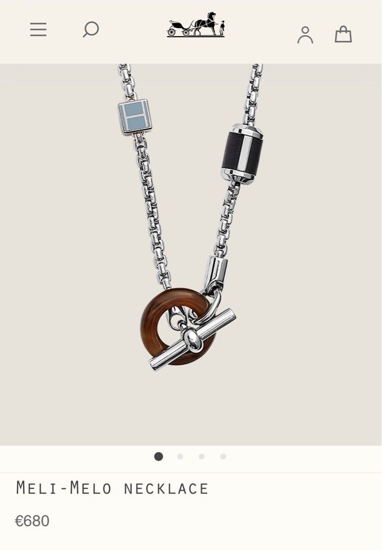 HERMES Meli-Melo Necklace / Bracelet, Men's Fashion, Watches