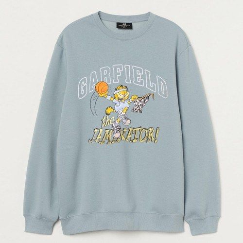 H&m garfield sweatshirt new arrivals