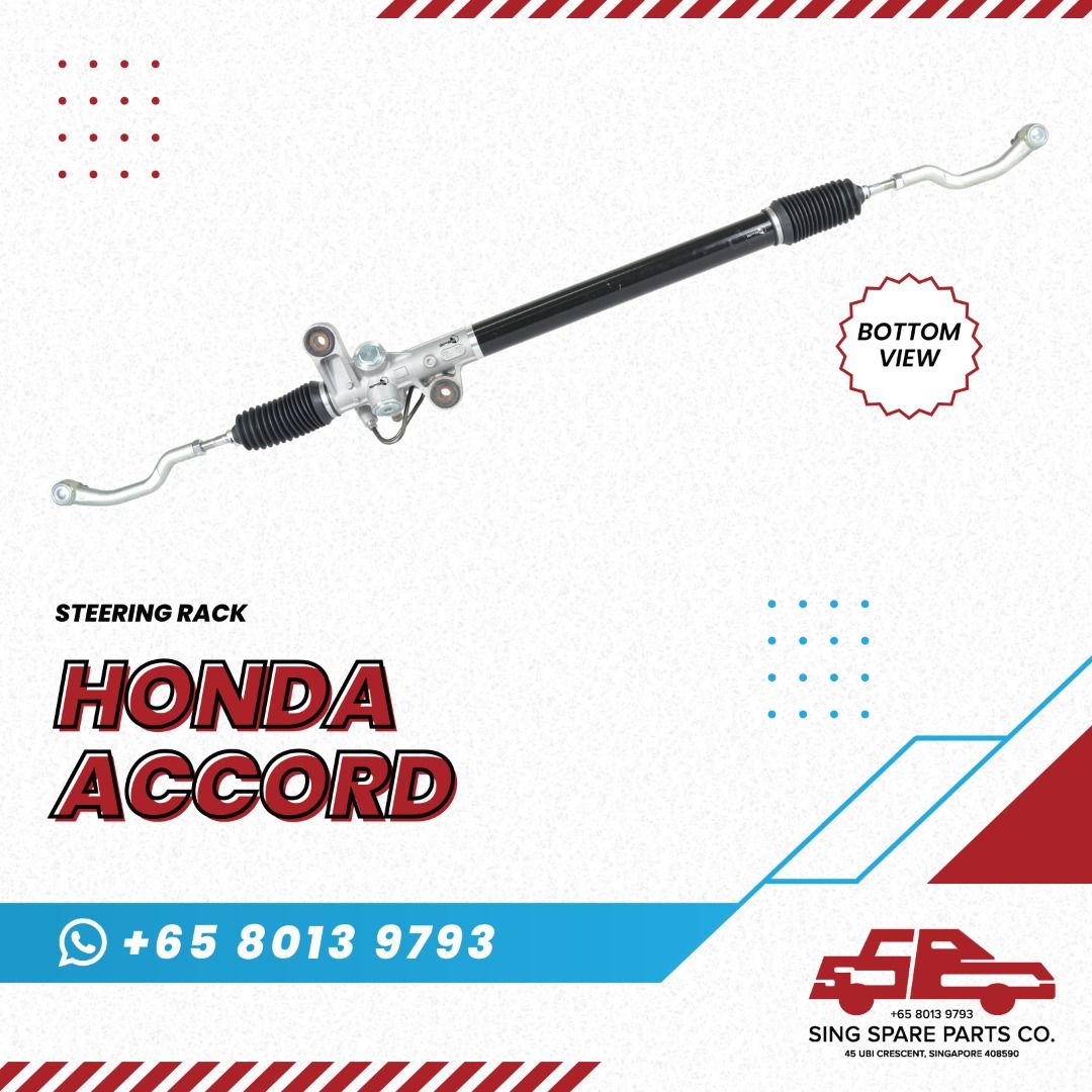 Honda Accord Power Steering Rack & Pinion, Car Accessories, Car