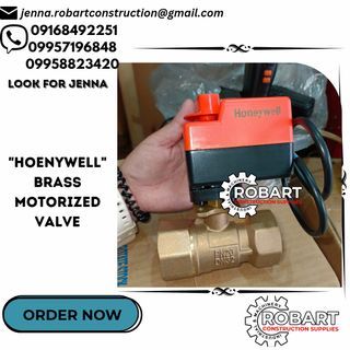 honeywell motorized valve 1-1/4''