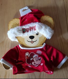 Hong Kong Disneyland Duffy Christmas Mickey custome 廸士尼米奇 公仔衫
