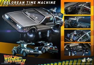 Hot Toys Back to the Future II - 1/6th scale DeLorean Time Machine Collectible Vehicle MMS636
