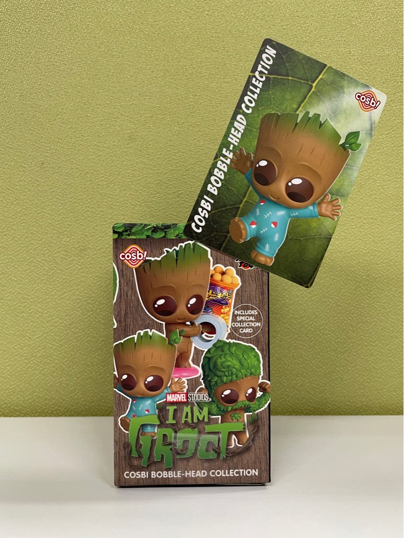 (現貨) Hoy Toys I Am Groot Cosbi BobbleHead Collection 盲盒 Pajamas