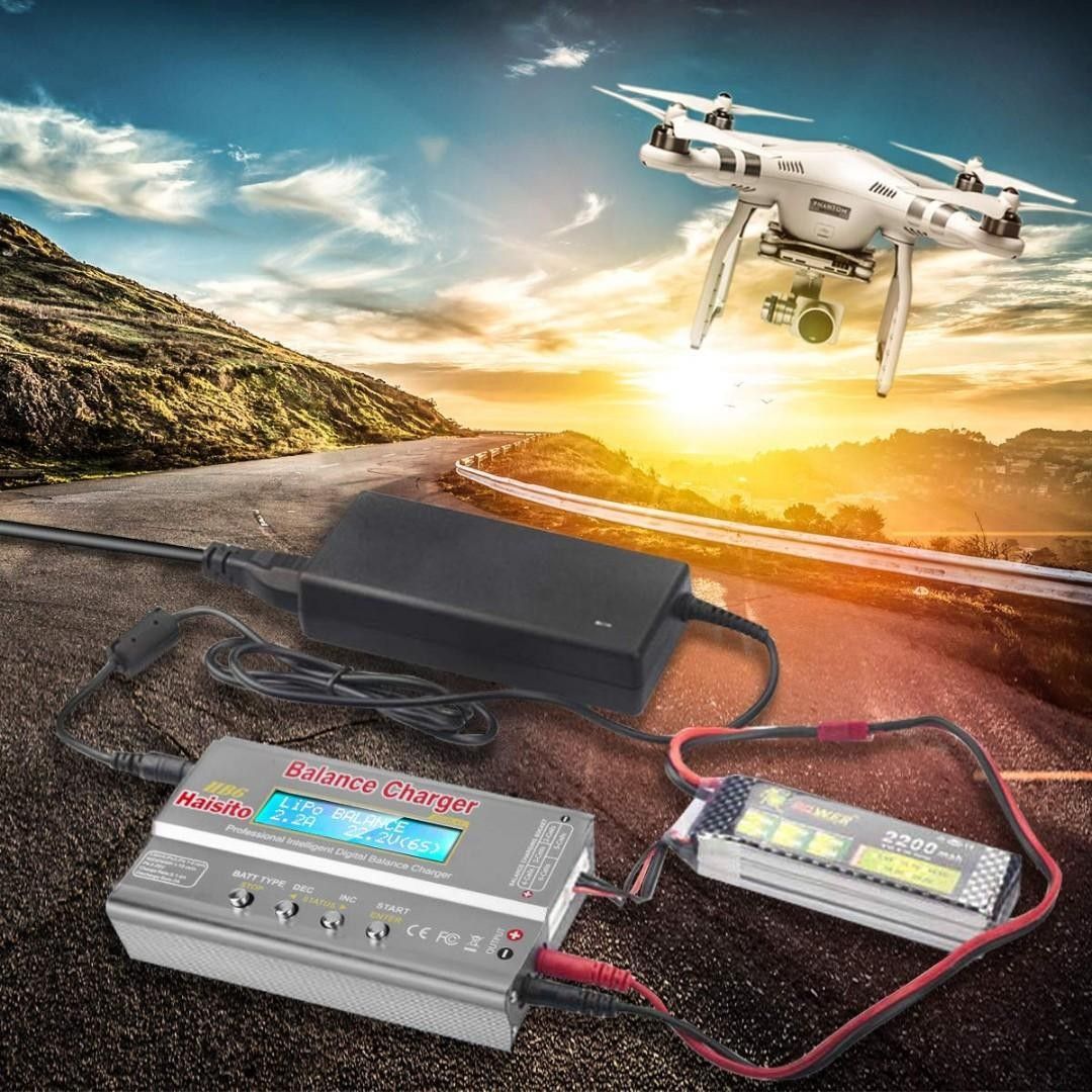 HTRC Lipo Charger HB6 RC Battery Balance Charger Lipo Battery