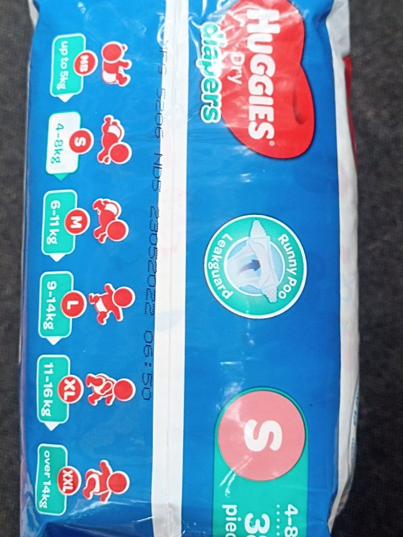 HUGGIES SMALL TAPE 38PCS/APCK (Category: Diapers & Baby Wipes) located in Manila. Submitted by sweetieteapascua (Listing ID 1234509643, Image 3). Description: ORIGINAL PACKAGING SEALED HIGGIES SMALL TAPE 30PCS/PACK 260 PESOS ONLY PAYMENT -COD,GCAS, BANKTRANSFER.