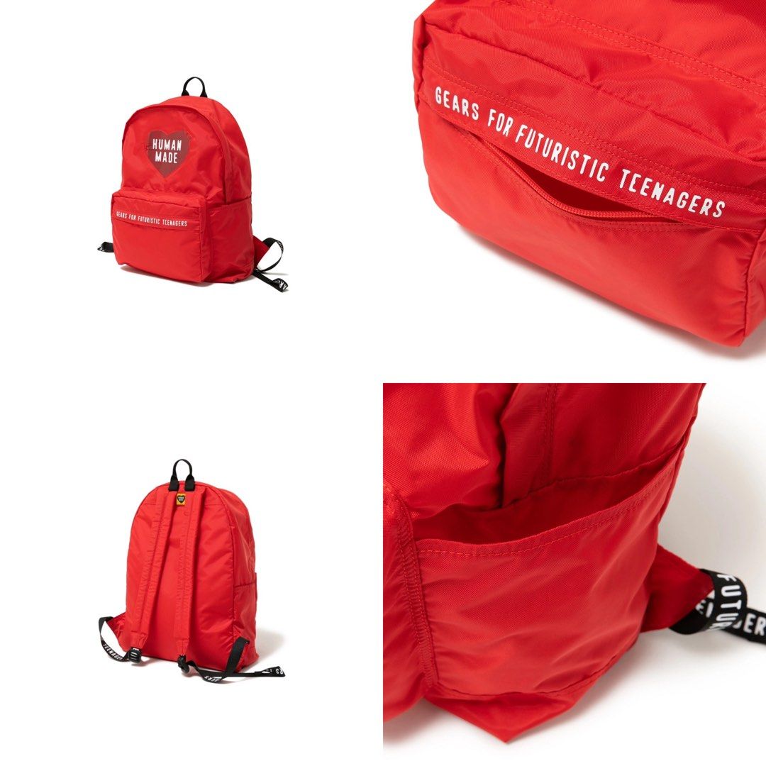 ☆新品・送料込☆HUMAN MADE NYLON HEART BACKPACK