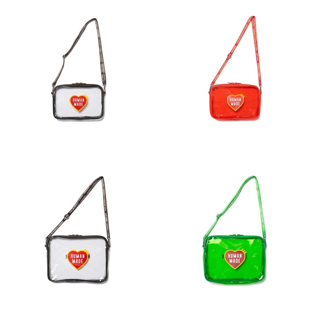 バッグ HUMAN MADE PVC POUCH MEDIUM White 휴먼 메이드 PVC 파우치 라지 클리어 | Human Made | KREAM