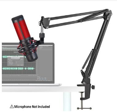 HyperX QuadCast Boom Arm Stand Professional Studio Mic Stand