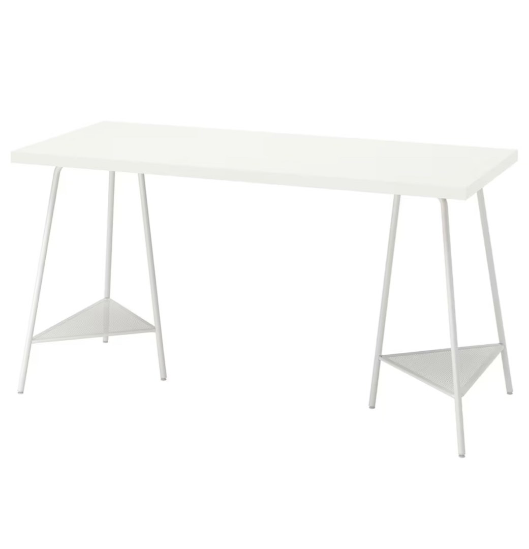 IKEA DESK TABLE LAGKAPTEN / TILLSLAG on Carousell