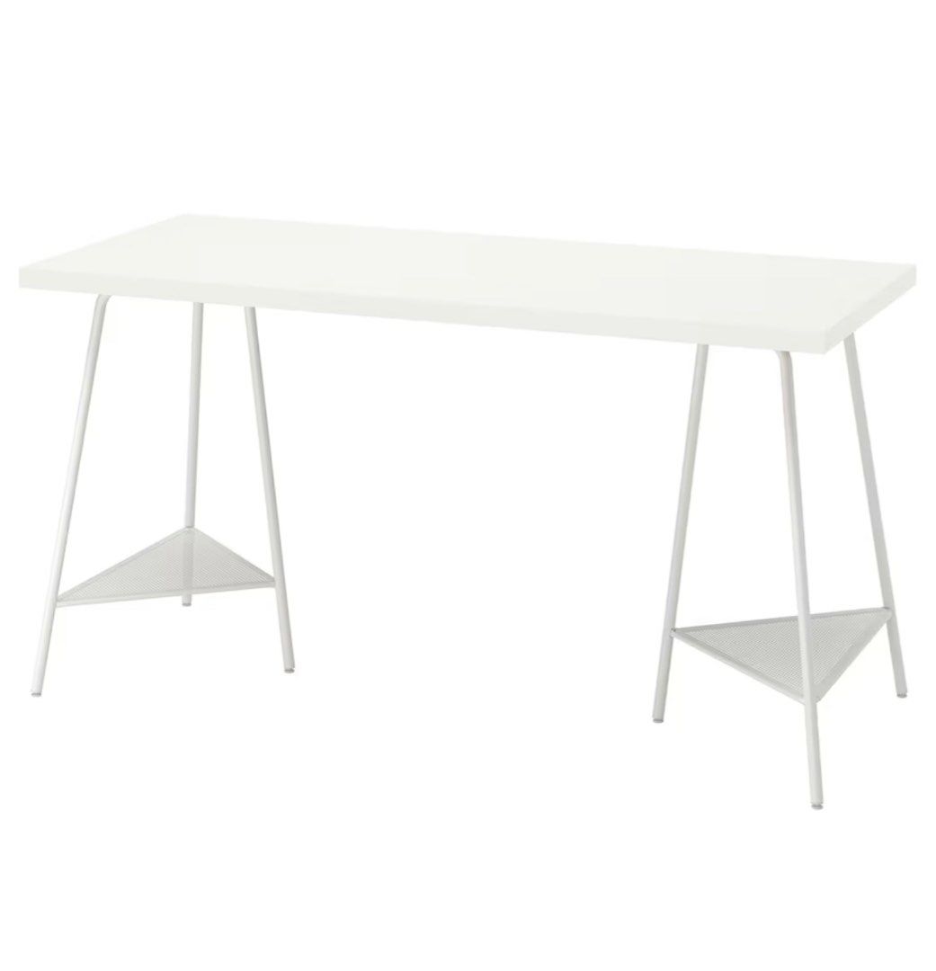 IKEA DESK TABLE LAGKAPTEN / TILLSLAG on Carousell