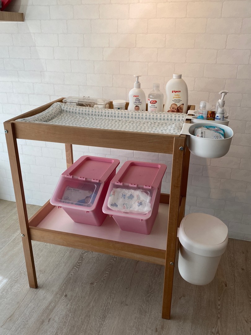 IKEA diaper changing table, Babies & Kids, Baby Nursery & Kids