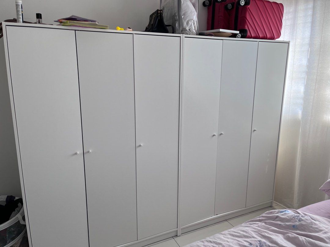 IKEA Kleppstad wardrobe with 3 doors