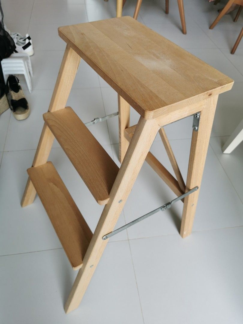 Ikea Step Ladder, Furniture & Home Living, Home Improvement