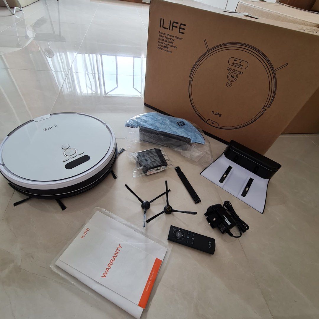 ILIFE V8+ Robot Vaccum Cleaner, TV & Home Appliances, Vacuum Cleaner ...