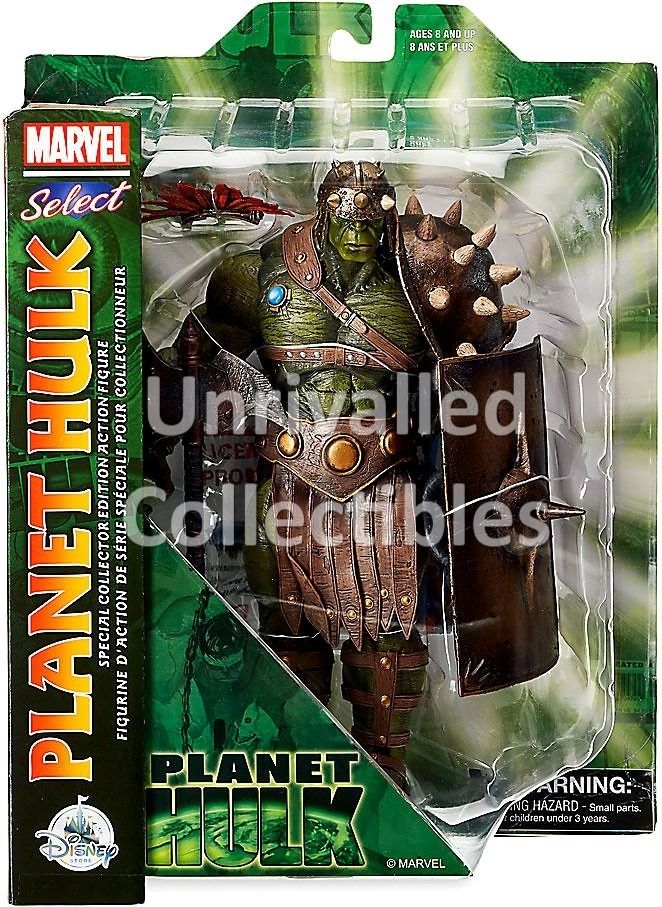 In Hand Diamond Select Toys Marvel Select 7 inches scale Planet Hulk Hobbies Toys Toys Games on Carousell