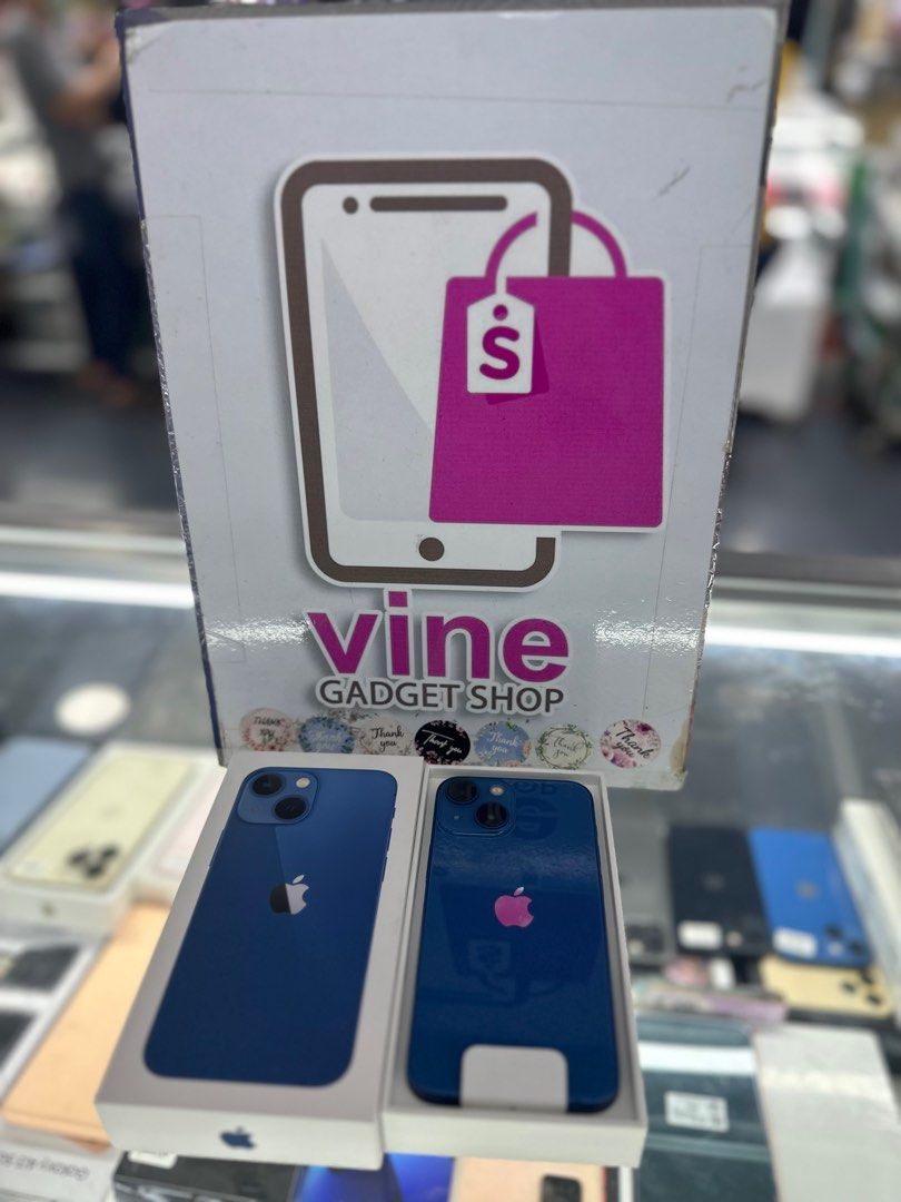 iphone 13 mini 256gb good as new (Category: iPhone 13 Series) located in Cainta. Submitted by vine_gadget_shop (Listing ID 1234503543, Image 1). Description: iphone 13 mini 256gb good as new complete package warranty until november 2023 pick up store greenhills shopping center we accept trade in we accept credit card installment we do cod and door to door we ship nationwide for fast transaction call 09277368323 look for vine.