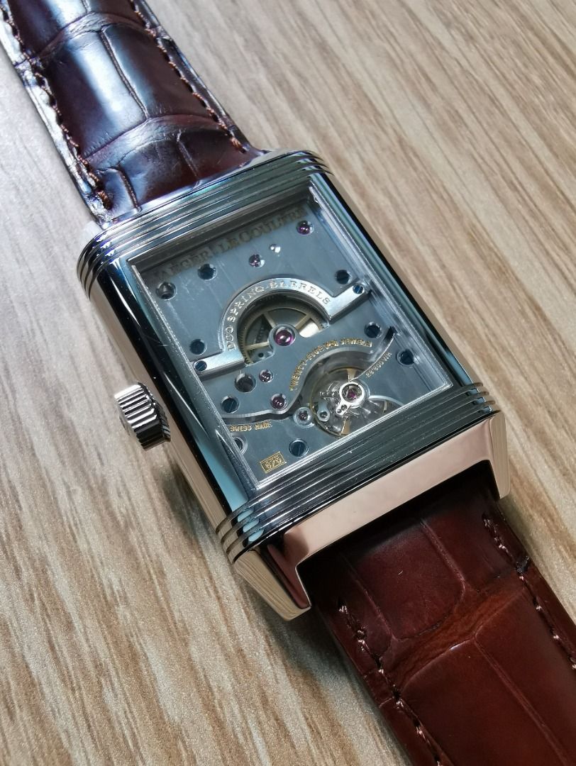 Jaeger-LeCoultre Reverso Grande Date 8-day PR, 名牌, 手錶 - Carousell
