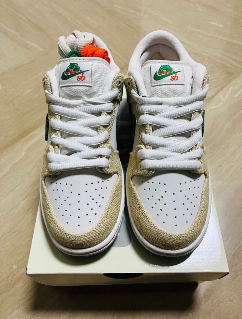 🔝Jarritos x Nike dunk SB low phantom and malachite 汽水撕撕樂米白