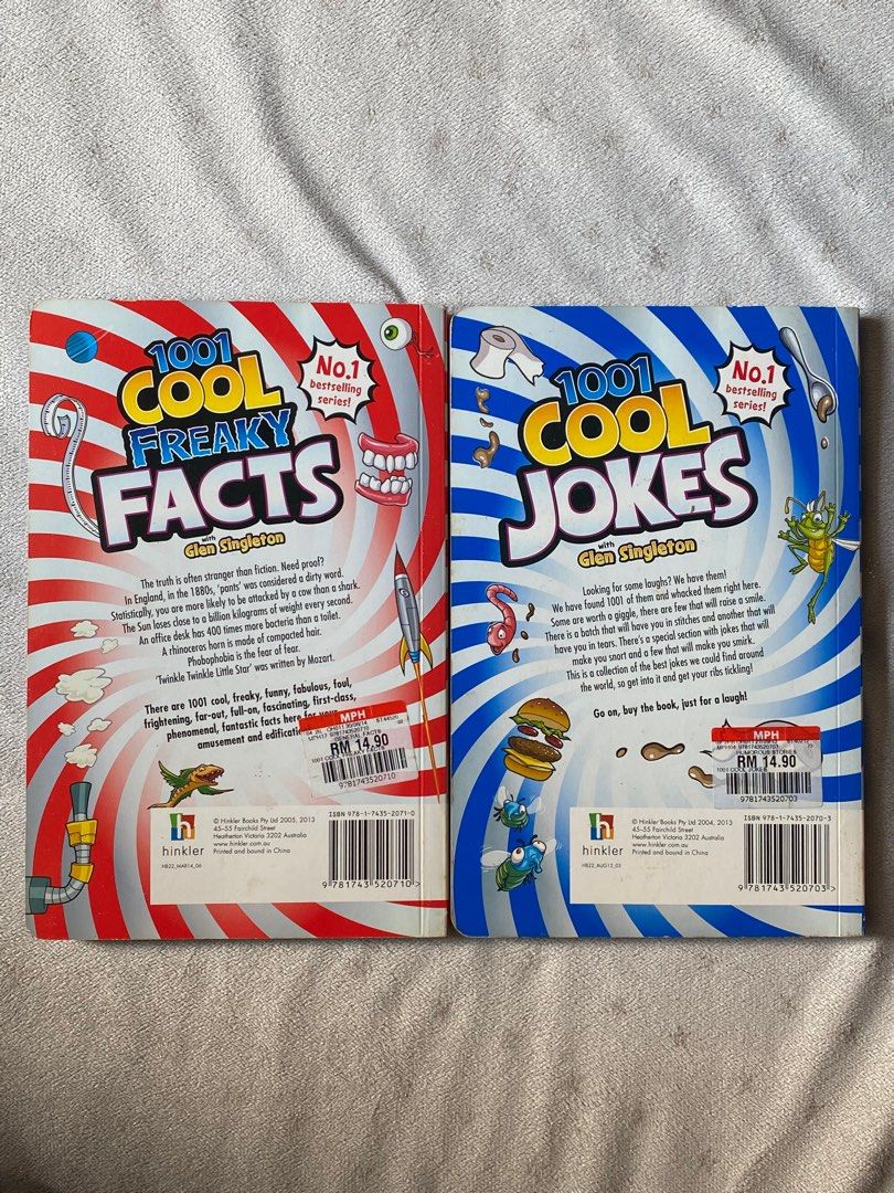 Fun Joke Book & Freaky Facts Book, Hobbies & Toys, Books & Magazines