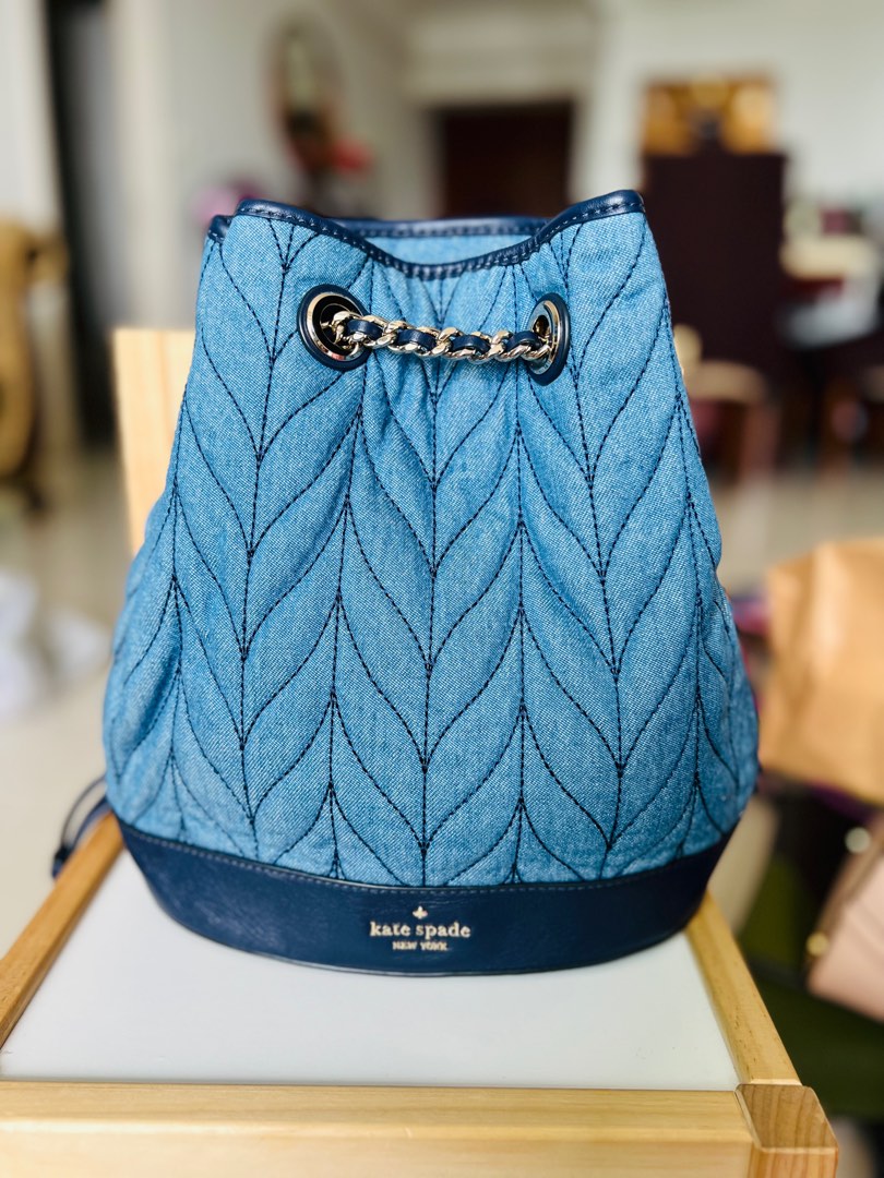 Kate spade denim clearance backpack
