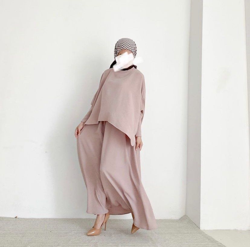 KEESAE Elle in pink nude petite Women s Fashion Muslimah