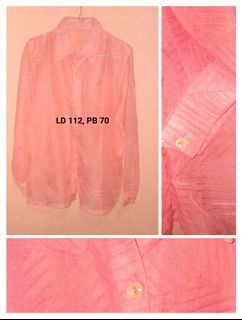 Kemeja Korea Peach