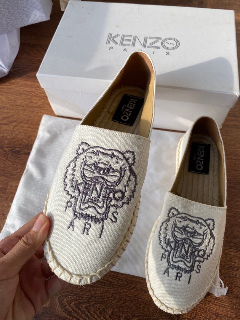 Kenzo Espadrilles Men Slip on Sandal Casual Sneaker Espadrille
