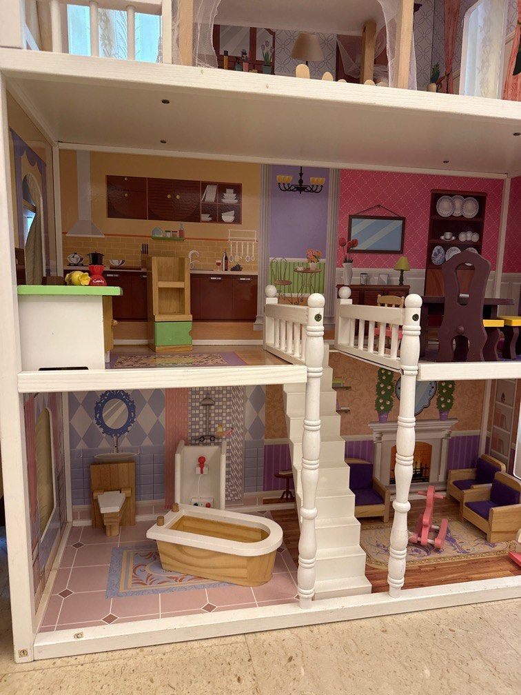 Kidkraft chelsea 2025 dollhouse assembly