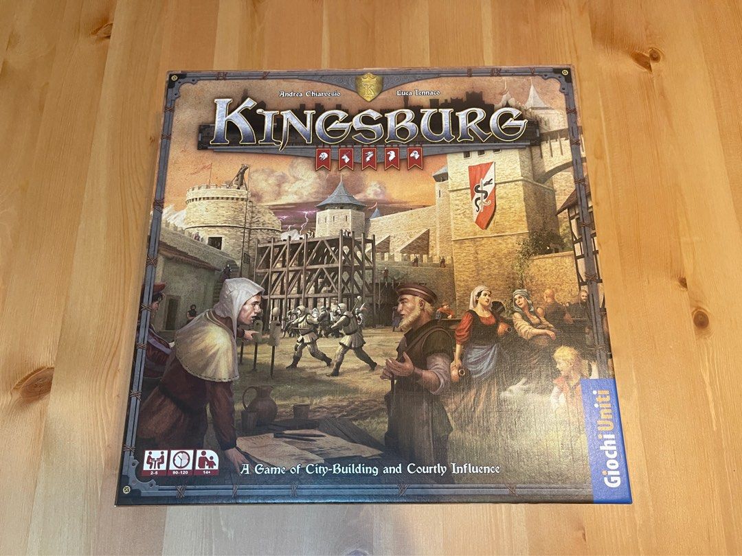 Kingsburg 2nd Edition Board Game ( Authentic), Hobbies & Toys, Toys ...