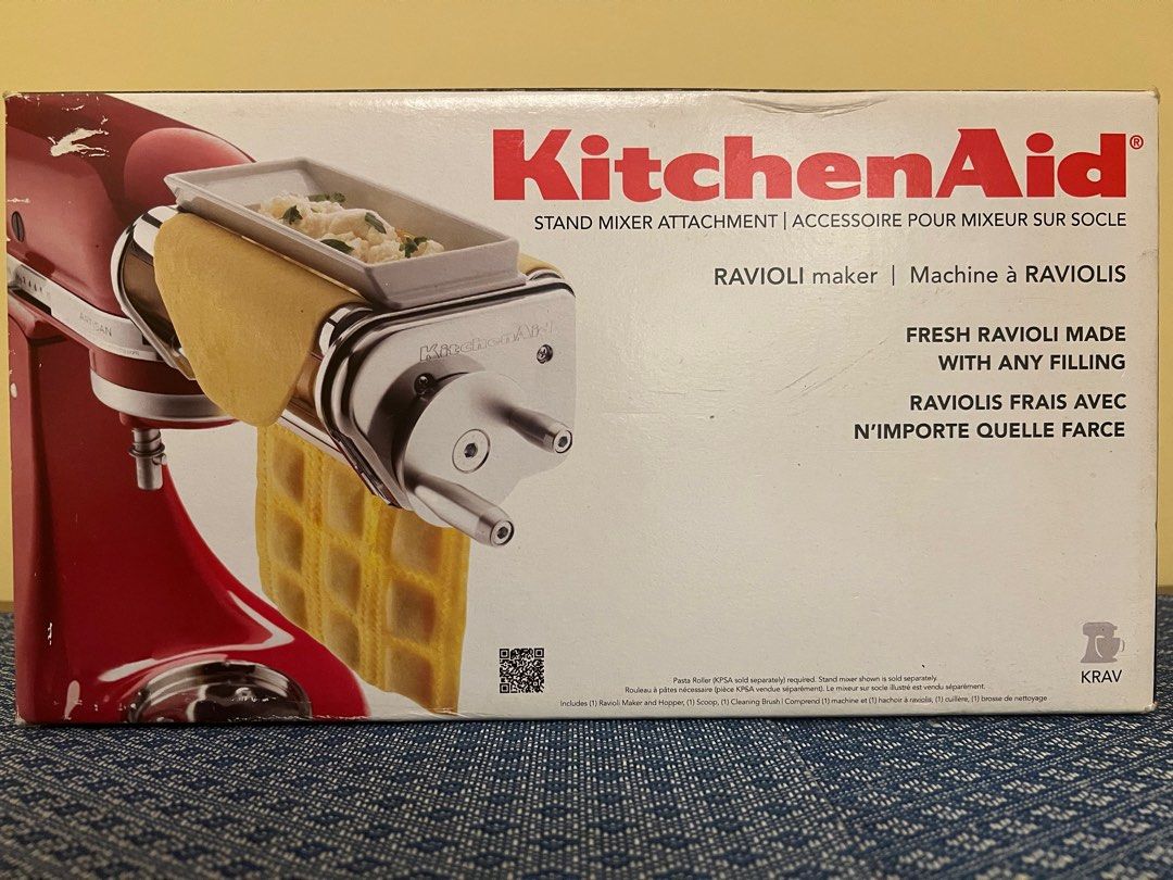 KitchenAid Pasta Roller Lasagna maker KPSA Stainles Steel Stand Mixer  Attachment