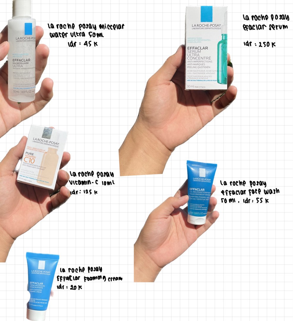 La roche Posay effaclar series, Kesehatan & Kecantikan, Kulit, Sabun ...