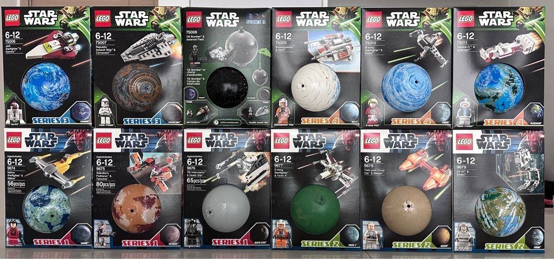 Lego star wars planets series 4 hot sale