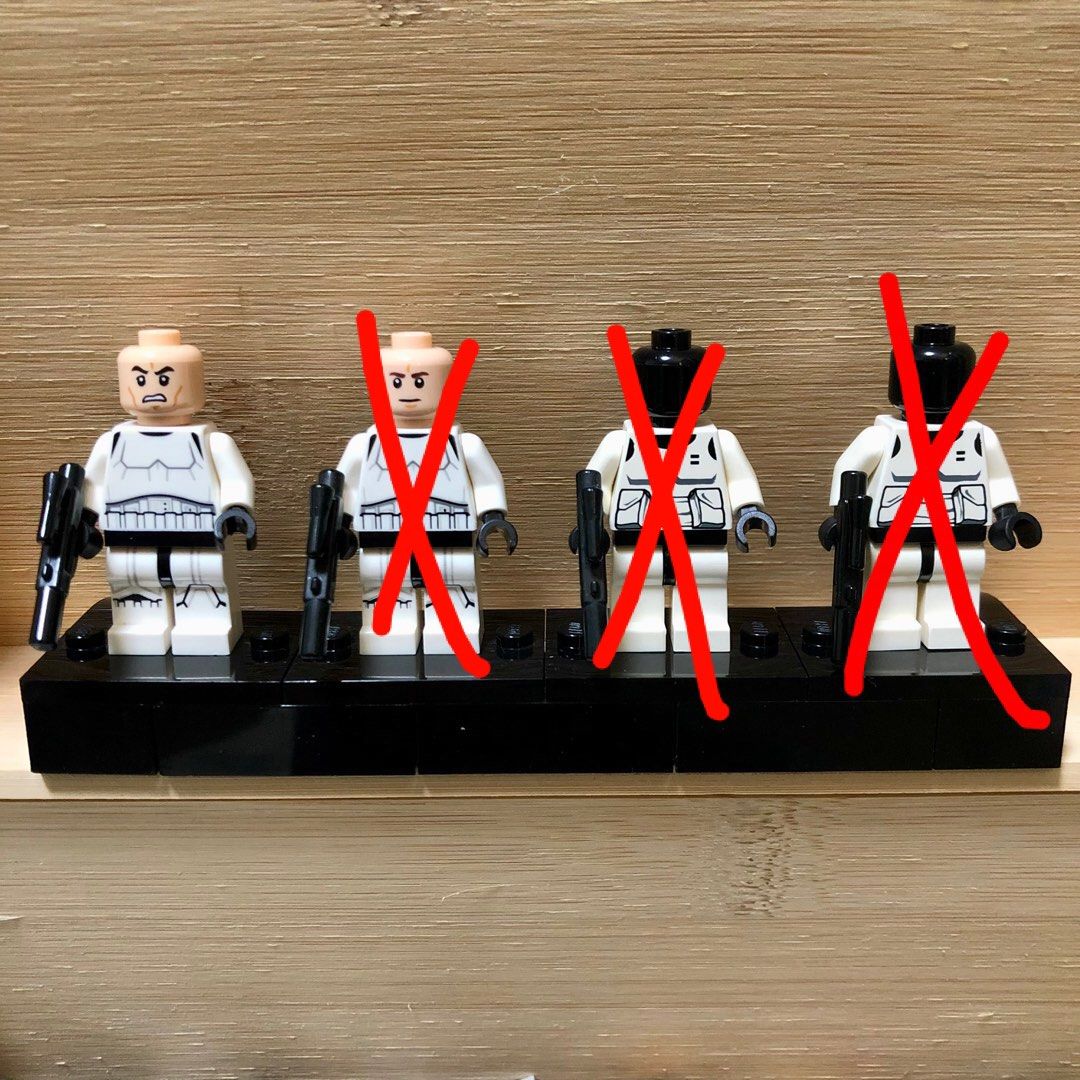 LEGO Star Wars Minifigures Lot - Clone Troopers Stormtroopers Imperial -YOU  PICK