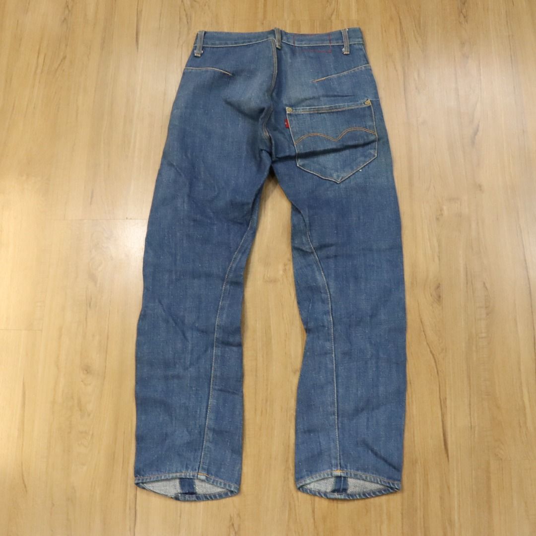 Levis Engineer Blue Denim jeans Pants Size 26 Men s Fashion