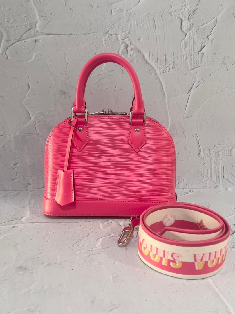 Louis Vuitton EPI Alma Bb Dragon Fruit