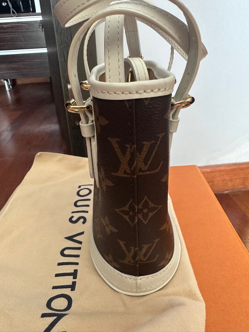 FASTDEALLouis Vuitton Nano Bucket, Luxury, Bags & Wallets on Carousell