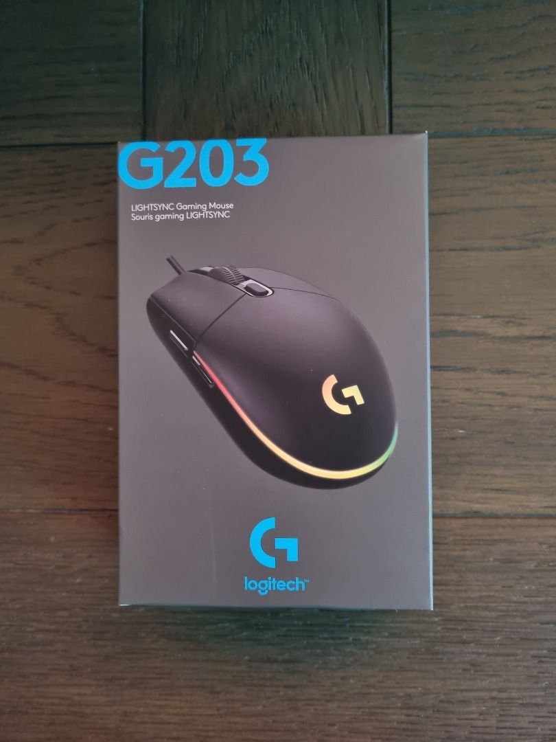 Logitech G203 LIGHTSYNC RGB 6 Button Gaming Mouse