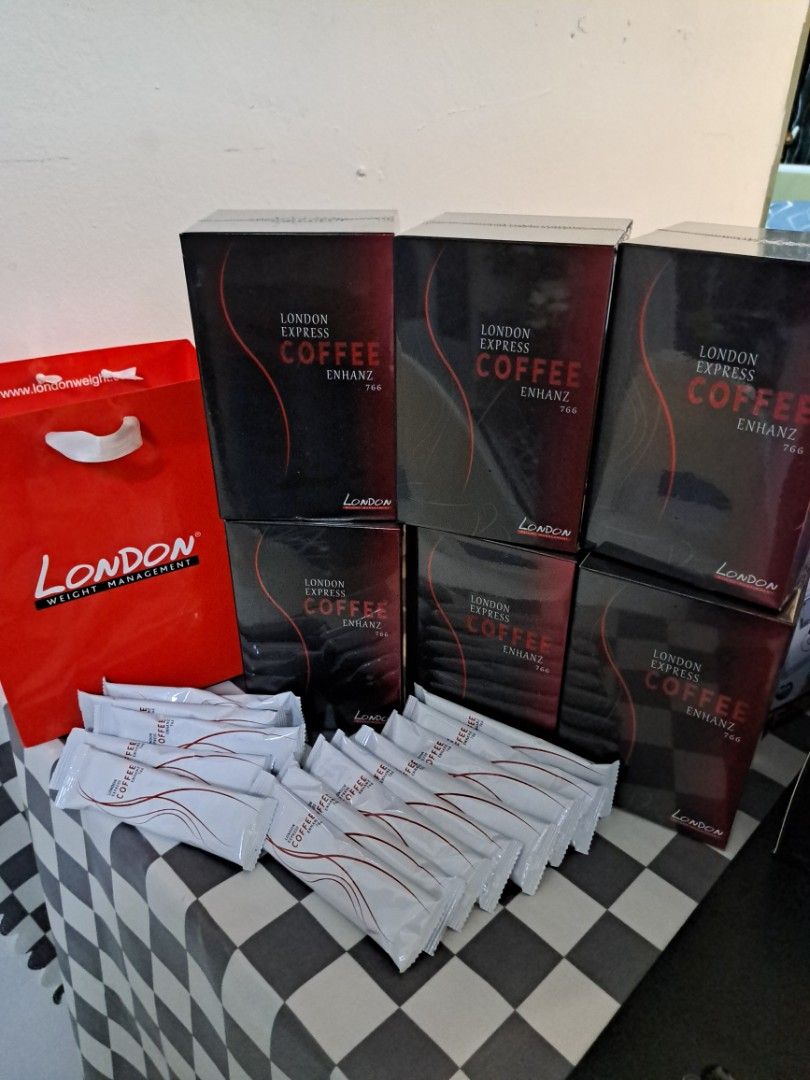 London Weight Management London Express Coffee enhanz x 15 sachet in 1