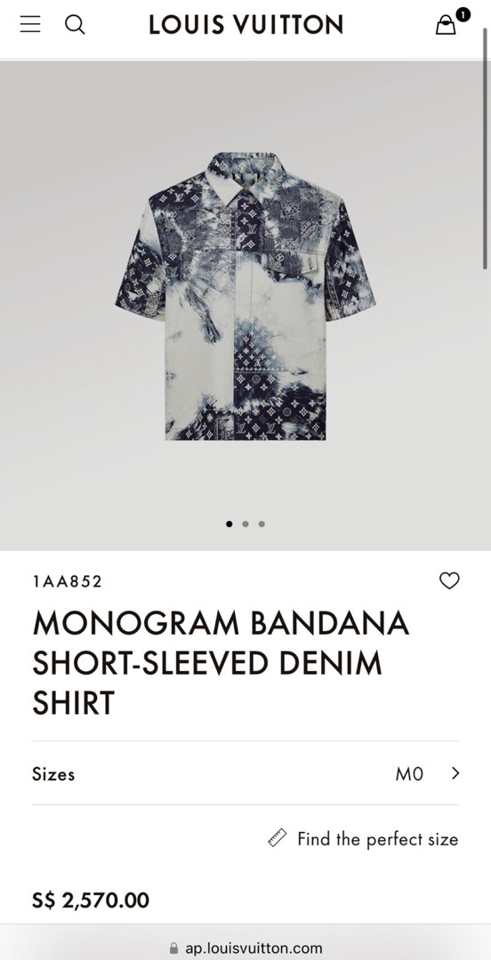 ***BRAND NEW. Louis Vuitton Mens Tapestry Monogram Sweatshirt. NEVER WORN***