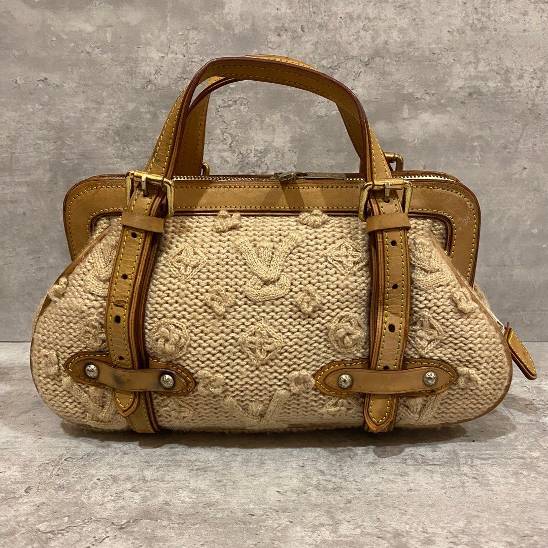 LOUIS VUITTON (LV) LEATHER HANDBAG, Luxury, Bags & Wallets on Carousell